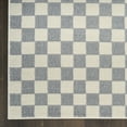 thumbnail image 4 of Nourison Serenity Home 2'2" x 7'6 Ivory Blue Modern Indoor Rug, 4 of 7
