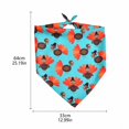 thumbnail image 3 of Thanksgiving Turkey Print Fall Dog Bandana with Adjustable Tie, 1 Pack, Light Blue, for Small Dogs and Cats, 3 of 7