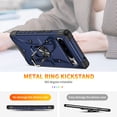 thumbnail image 5 of TECH CIRCLE for Google Pixel 8 Pro Rugged Case, Heavy Duty 360 Rotation Ring Holder Kickstand Magnetic Car Mount Anti-Slip Hybrid Shockproof Protective Phone Cover for Google Pixel 8 Pro,Darkblue, 5 of 9