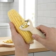 thumbnail image 4 of Cook With Color Corn Peeler, Stainless Steel Corn Stripper and Kernel Cutter Tool, Taupe, 4 of 5