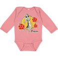 thumbnail image 3 of Inktastic Retro Hula Girl Girls Long Sleeve Baby Bodysuit, 3 of 5
