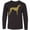 AB-Black, variant on Inktastic Greyhound Long Sleeve Youth T-Shirt