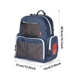 thumbnail image 3 of High Capacity Backpack Diaper Bags,Waterproof Nylon Baby Changing Bags, and Mom-and-Baby Bags with a Thermos Pocket set, 3 of 8
