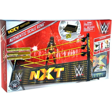 wwe nxt takeover war games playset with 2 nxt rings keith lee action figure