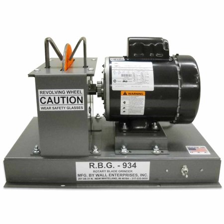 RBG 934 Disc Wheel Blade Grinder Heavy Duty 3/4 HP Motor 20 L x 14.5 W x 13 H