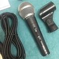 thumbnail image 3 of SNNROO For Shure SM58 Dynamic Vocal Microphone-Wired Microphone with Switch With Cable, 3 of 6