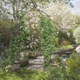 thumbnail image 2 of 8.7FT Garden Arch Trellis, Outdoor Wedding Arbor for Ceremony with Scrollwork Design for Climbing Roses, Vines and Plants, 2 of 9
