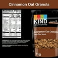 thumbnail image 2 of KIND Healthy Grains Granola, Cinnamon Oat Clusters with Flax Seeds, Healthy Snacks, Gluten Free, 100% Whole Grains, 5g Protein, 11oz, 1 Count, 2 of 3