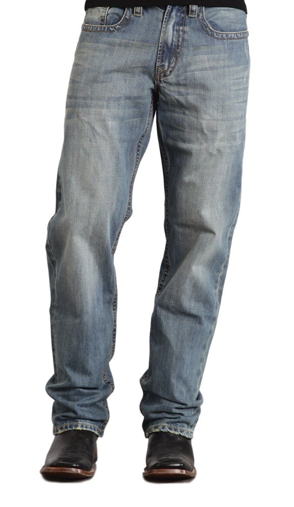 Stetson Western Jeans Mens 1520 Fit Medium Wash 11-004-1520-0030 BU ...