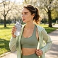 thumbnail image 4 of TAROFIIH 15 oz Iced Coffee Cup with Straw and Lid, 430ml Reusable Travel Tumbler with Silicone Grip, Portable Drinkware, 4 of 7