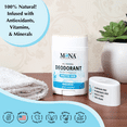 thumbnail image 3 of MONA Brands Alcohol-Free, Natural Deodorant Stick, Unscented, 1.76 oz, 3 of 8