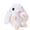 white, variant on Realistic Rabbit Toy Electronic Sing Dance Repeat Words Interactive Plastic Plush Toy for 3+ Easter Gift (Gray)