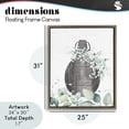 thumbnail image 4 of Stupell Industries French Country Sea Salt Collection Bottle Brown Floating Frame Canvas Art, 25 x 31, by Lettered and Lined, 4 of 8