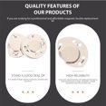 thumbnail image 3 of KAKOWELY Magnetic Snap Fastener 15 Pairs Durable Bag Magnet Buttons Exquisite Magnet Buckles Suitcase Buckles0.79"X0.79"X0.12", 3 of 5