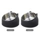 thumbnail image 3 of Tazón Para Mascotas De Acero Inoxidable Redondo Ergonómico Tazón Inclinado Para Mascotas Para Mascotas Yuarrent PT001628-02, 3 of 7