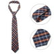 thumbnail image 4 of BRIGHTFUFU Corbatas para hombre estilo inglés a cuadros traje de negocios corbata para hombres poliéster cómodo para bodas corbatas para reuniones para hombres corbatas, 4 of 8