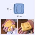 thumbnail image 3 of Solid Color Mini Coin Purse, PU Leather Solid Change Purse for Women, Genuine Leather Mini Jewelry Box for Women, Portable Vintage Change Cash Holder Pocket Wallet Coin Storage Bag, 3 of 8
