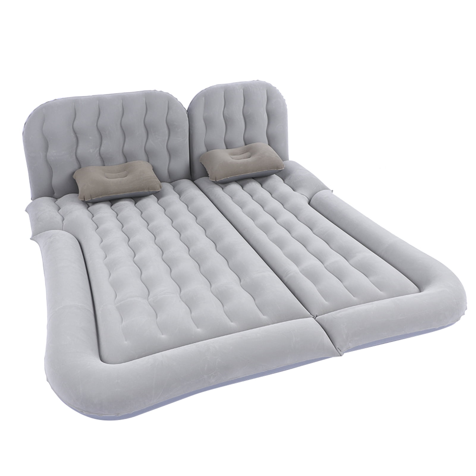 Car Mattress, Car Travel Bed, PVC Flocking For Car Traveling Gray