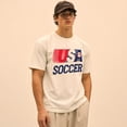 thumbnail image 4 of USA Soccer Team Graphic Tee, 80's United States Fan Apparel, 4 of 7