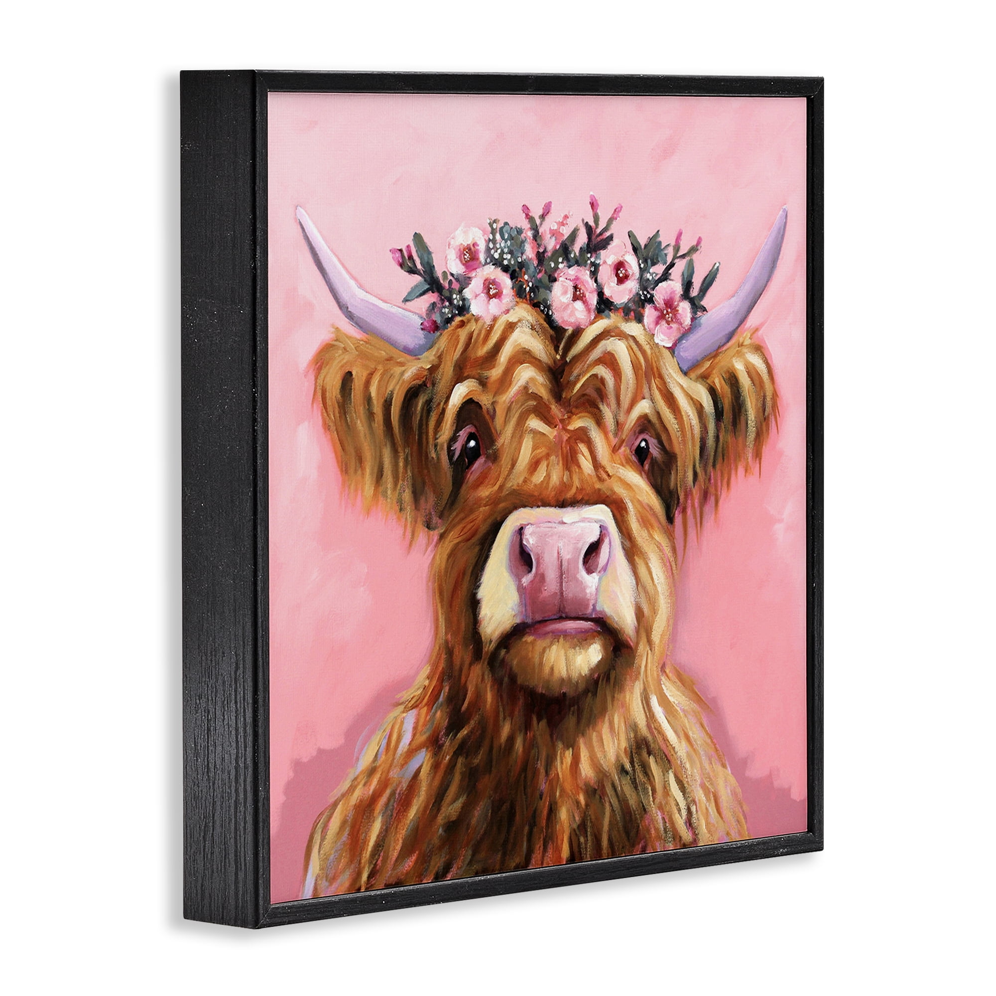 Stupell Industries Grace Of The Glen Black Framed Giclee Art, design by Lucia Stewart