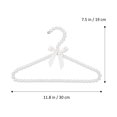 thumbnail image 2 of KAKOWELY Beaded Hangers for Kids Clothes Storage and Organization 2Pcs 11.8X7.5X0.4In, 2 of 8