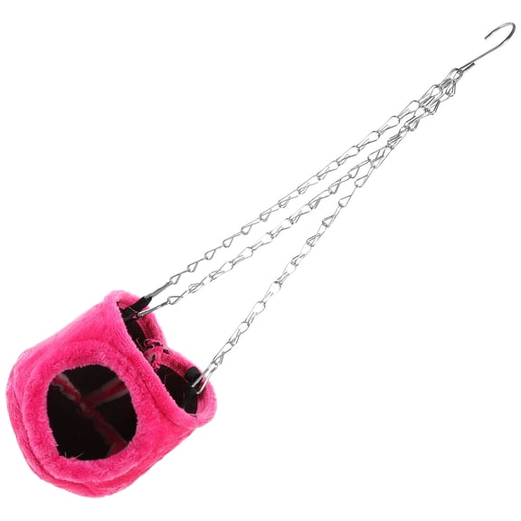 OFFIGAM Cotton Animal Hammock for Squirrels and Chinchillas, Heat Preserving Soft Pet Cave Bed