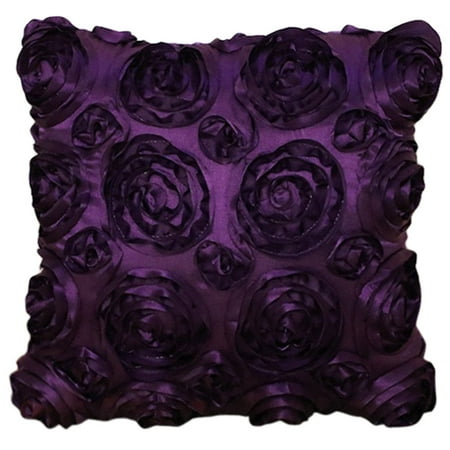 - Throw Pillows Case, Justdolife Decorative Elegant Rose Flowers Square Cushion Cover Pillow Case Protector Home Office Decor Decorative for Couch Bedding 15.75*15.75in