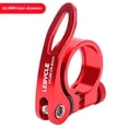 thumbnail image 1 of 28.6mm Red Quick Release Seat Post Clamp for Mountain & Road Bikes - Secure Locking, Lightweight, Durable Bike Seatpost Fixing Buckle with Easy Installation, 1 of 6