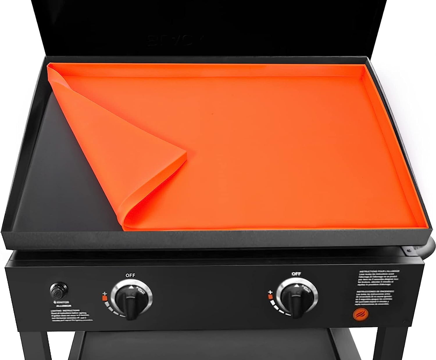 Griddle Silicone Protective Mat Cover for Blackstone Gas Griddle, Heavy Duty FoodGrade Silicone