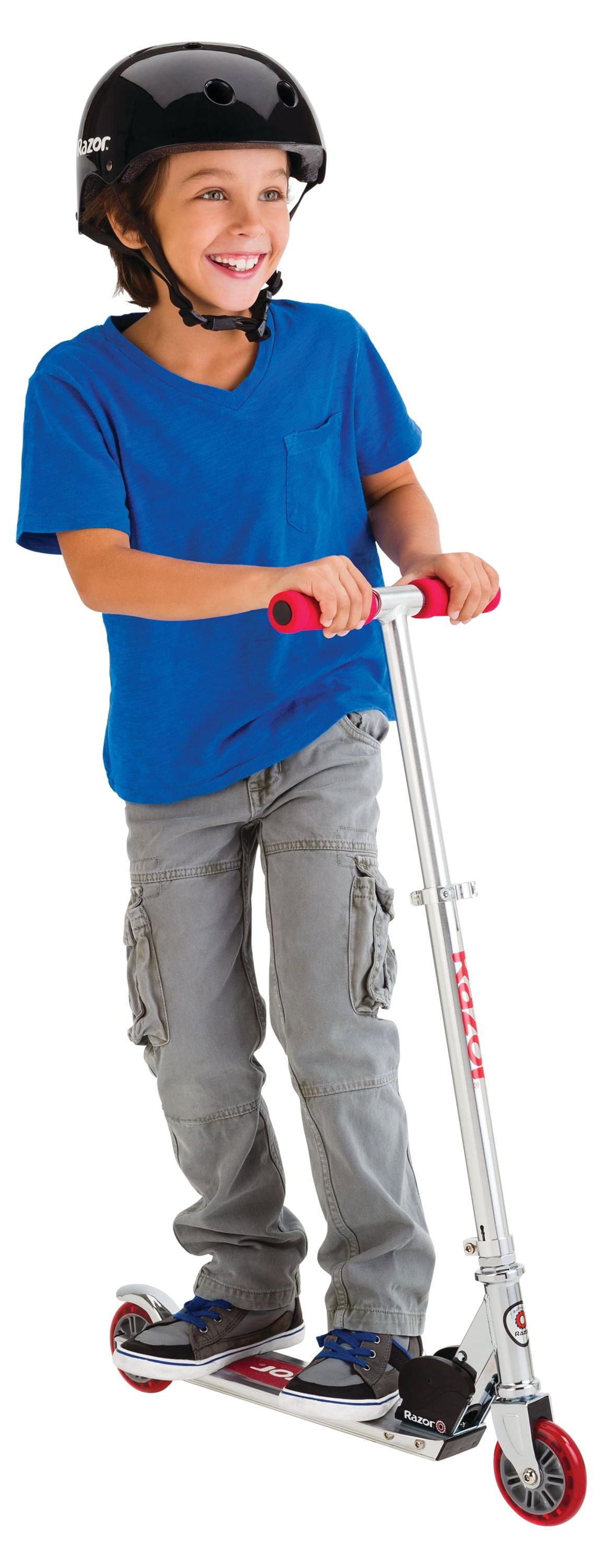 Razor A Kick Scooter for Youth & Teens  Lightweight, Foldable, Aluminum Frame, Adjustable Handlebars(图4)