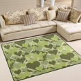 thumbnail image 2 of SKYSONIC Camouflage Hearts 80x58 inches Lightweight Soft Area Rug Mat Indoor Floor Rugs Home Decoration for Kids Room Living Room, 2 of 6