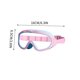 thumbnail image 3 of Gafas de Natación para Niños - Estilo Máscara de Natación de Marco Grande, Antivaho Impermeable con Protección UV, Vista Panorámica de 180°, Correa Ajustable, Edades 6-14, Niños y Niñas, 3 of 5