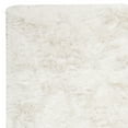 thumbnail image 6 of SAFAVIEH Ocean Trellis Solid Plush Polyester Shag Area Rug, Ivory, 8' x 10', 6 of 8
