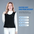 thumbnail image 3 of Haliyee Heated Vest，USB Electric Heated Vest Heated Jacket Winter Vest for Outdoor Motorcycle Camping Fishing Skiing, 3 of 6