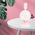 thumbnail image 4 of 3 Piezas de Vidrio Decorativo Titular de Soporte Florero Seco Comedor Navidad Sunnimix Porta vela, 4 of 7