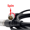 thumbnail image 3 of 2M Length NEW GPS- Cable LE52X S82 S86 Power Cable for South GPS RTK GNSS Survey Instrument 1.B 5Pin-0.B 5 Pin+Clip, 3 of 6