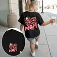 thumbnail image 2 of Wxirdiow Girls Shirt Toddler Girls Short Sleeve Graphic Tees Soft Cotton T-Shirts with Prints Summer Tops Clothes Black Size,13-14 Years, 2 of 6