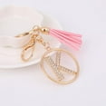 thumbnail image 2 of Letter Keychain,26 Letters A-Z Decorative Letter Keychain,Name Keychain for Women Girl, 2 of 5