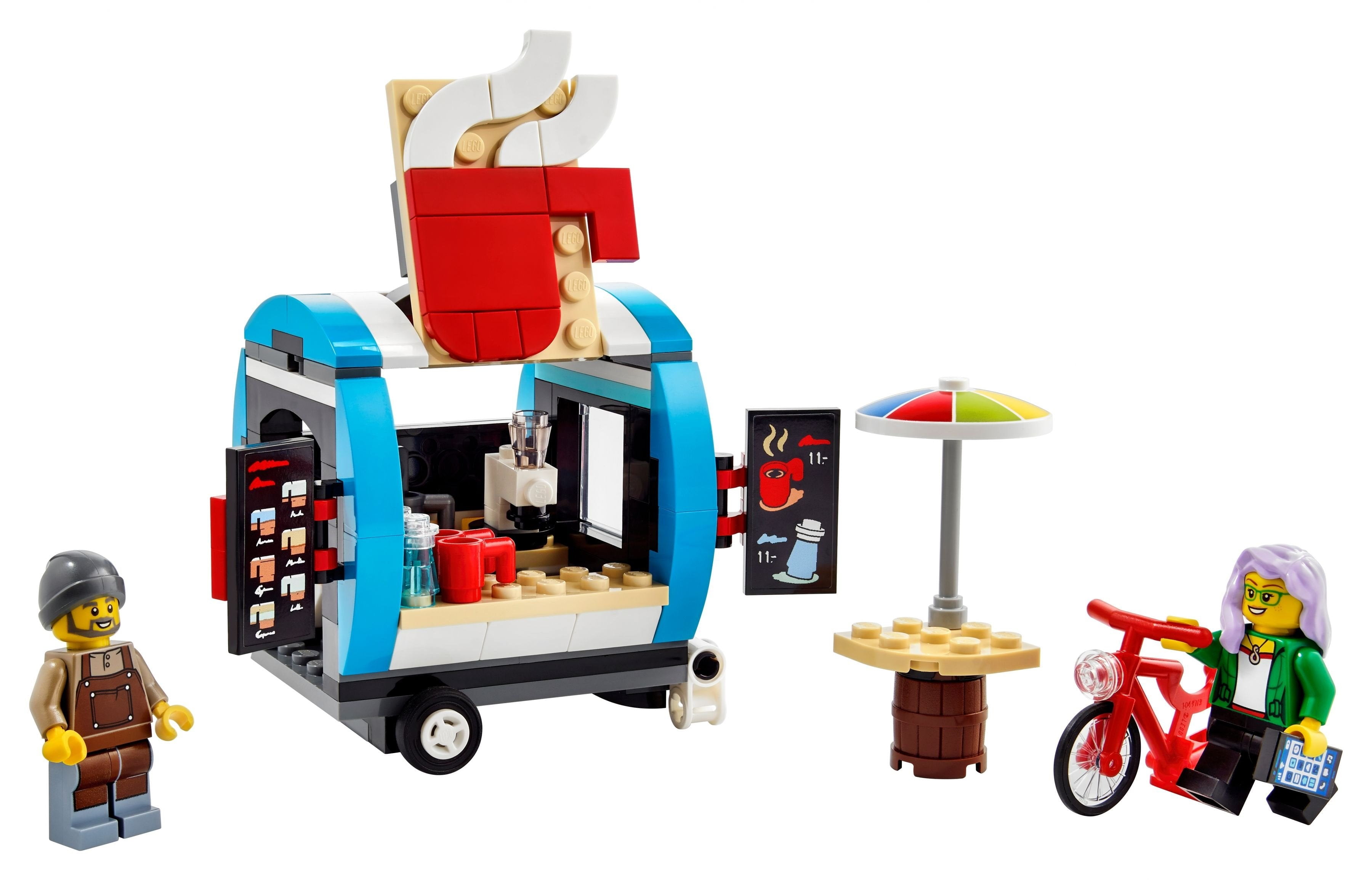 LEGO Creator Coffee Cart 149 Piece Building Set 40488