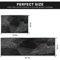 thumbnail image 2 of Kitchen Rugs and Mats Non Skid Washable Set of 2, Spider Halloween Kitchen Runner Rug, Spooky Spiderweb Gothic Kitchen Floor Mat Under Sink Mat Throw Rug for Kitchen Doormat Waterproof, 2 of 6