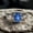 Gold, variant on Blue Star Sapphire Ring – Natural Asterism Sterling Silver, Fine Jewelry Oval Cut Gemstone Ring for Special Occasions Black Vermeil 7.5