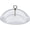Clear, variant on 2 Pcs 10 Inch Squirrel Baffles Plastic Bird Feeders Protective Cover Dome Rain Proof with Hooks for Hanging Bird Seed Covers Rain Guards