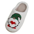 thumbnail image 3 of FUZHIQ Mens Fuzzy Slippers Comfy Memory Foam Female Home Slipper Bedroom Furry Socks Around House Shoes Bedroom House Shoes Gifts, 3 of 8