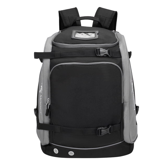 Riwcyla Large Capacity Ski Boot Bag 65L Ski Boot Travel Backpack for Ski Helmet Goggles Snowboard