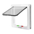 thumbnail image 1 of Almencla Porte pour Chien Porte pour Chat à Rabat Facile à Installer, Rabat Transparent, Verrouillage à 4 Positions, Fournitures pour Animaux pour Fenêtre Portes Intérieures Extérieures Mur m, 1 of 8