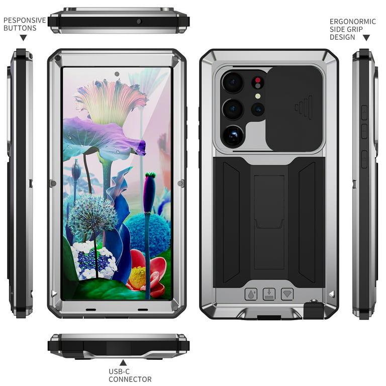 Allytech Case for Samsung Galaxy S23 Ultra 5G, Built-in Screen