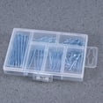 thumbnail image 3 of 280 Pcs Assortiment Ongles Brad Ongles Image Ongles Suspendus (Argent), 3 of 9
