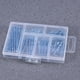 thumbnail image 3 of Surtido de 240 piezas de clavos Brad Nails, clavos redondos para colgar cuadros (plateados), 3 of 6