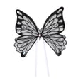 thumbnail image 5 of Abbraccia Embroidery Butterfly Flower Packaging Valentines Day Decor Floral Packaging Material for Anniversary Thanksgiving Black, 5 of 10