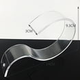 thumbnail image 6 of Transparent Belt Stands, 10 Pieces Acrylic Belt Display Stands Acrylic Belt Holder Clear Belt Organizer Belt Display Case Space Saver Case for Men and Women Belt, Store Display or Home Use, 6 of 8